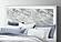 Naomi Silver Marble King Bed Group w/LED by Global Furniture