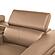 Nova Sectional w/1 Console - Fridge - Caramel by Galaxy Furniture