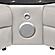 Nova Sectional w/1 Console - Fridge - Gray by Galaxy Furniture