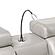 Nova Sectional w/1 Console - Reading Light - Gray by Galaxy Furniture