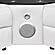 Nova Sectional w/1 Console - Fridge - White by Galaxy Furniture