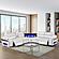 Nova Sectional w/1 Console - Reading Light - White by Galaxy Furniture