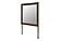 Optimus Brown/Black Mirror by Global Furniture