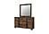 Optimus Brown/Black Mirror by Global Furniture