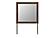 Optimus Brown/Black Mirror by Global Furniture