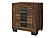 Optimus Brown/Black Queen Bed, Dresser, Mirror & Nightstand by Global Furniture