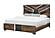Optimus Brown/Black Queen Bed, Dresser, Mirror & Nightstand by Global Furniture