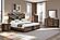 Optimus Brown/Black Full Bed Group by Global Furniture