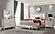 Paris Champagne Queen Bed Group w/LED by Global Furniture