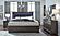 Pompei Metallic Grey King Bed w/LED by Global Furniture