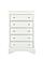 Pompei Metallic White Chest by Global Furniture