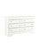 Pompei Metallic White Dresser by Global Furniture