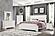 Pompei Metallic White Dresser by Global Furniture