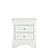 Pompei Metallic White Full Bed Group w/LED by Global Furniture