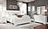 Pompei Metallic White King Bed w/LED by Global Furniture