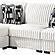Puffy L-Shaped Sectional Sofa - Cream by Galaxy Furniture