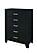 Reid Black Chest by Global Furniture