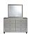 Riley Silver King Bed Group by Global Furniture