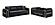 Ruby Velvet Upholstery Loveseat - Black by Galaxy Furniture