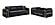 Ruby Velvet Upholstery Sofa & Loveseat - Black by Galaxy Furniture
