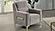 Ruby Velvet Upholstery Chair - Taupe by Galaxy Furniture