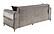 Ruby Velvet Upholstery Sofa - Taupe by Galaxy Furniture