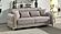 Ruby Velvet Upholstery Sofa - Taupe by Galaxy Furniture