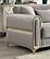 Ruby Velvet Upholstery 3 piece Sofa Set- Taupe by Galaxy Furniture