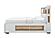 Sadie Beige King Bed w/Storage by Global Furniture