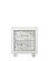 Santorini White King Bed Group by Global Furniture