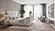 Serenity Crema King Bed w/Speaker, TV Lift & Fireplace by Global Furniture