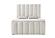 Serenity/Emma Crema Queen Bed Group by Global Furniture