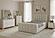 Serenity/Emma Crema Queen Bed Group by Global Furniture