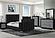 Serenity/Emma Onyx Queen Bed Group by Global Furniture