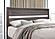 Seville Grey Queen Bed Dresser Mirror Nightstand by Global Furniture