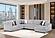 Snuggle L-Shaped Sectional Sofa - Gray by Galaxy Furniture