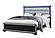 Soleil Charcoal King Bed by Global Furniture