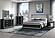 Soleil Charcoal Queen Bed Group w/Cooler & Speaker by Global Furniture