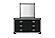 Soleil Charcoal Mirror by Global Furniture