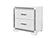 Soleil White Nightstand by Global Furniture