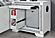 Soleil White Nightstand w/Cooler & Speaker by Global Furniture