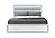 Soleil White King Bed by Global Furniture