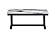 T1319 Black/White Coffee Table by Global Furniture