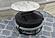 T42 Black Coffee Table w/3 Stools by Global Furniture