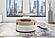 T42 Natural Coffee Table w/3 Stools by Global Furniture