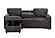 U0203 Dark Grey Reversible Pull Out Sofa Bed by Global Furniture