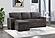 U0203 Dark Grey Reversible Pull Out Sofa Bed by Global Furniture