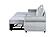U0301 Grey Pull Out Sofa Bed by Global Furniture