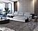 U0301 Grey Pull Out Sofa Bed by Global Furniture