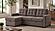 U0707 Brown Reversible Sofa Bed by Global Furniture